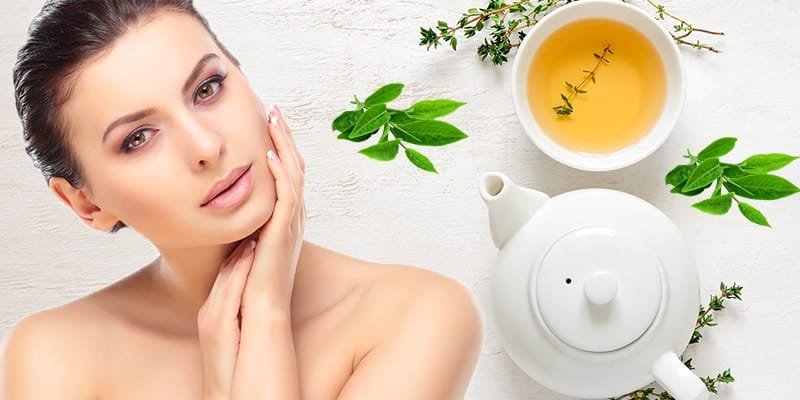 Benefits of herbal tea for your skin