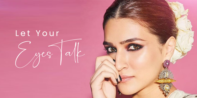 Eye makeup look from Diva's