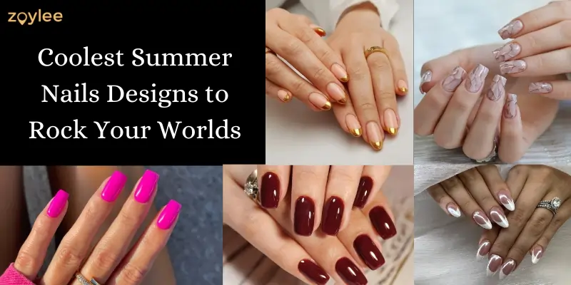 10 Trendy Coolest Summer Nails Art Ideas 2024