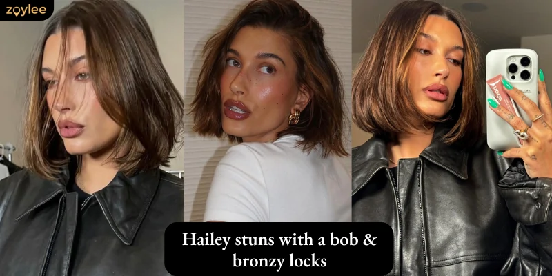 Hailey Bieber New Bob Haircut Debuts For Coachella 2024