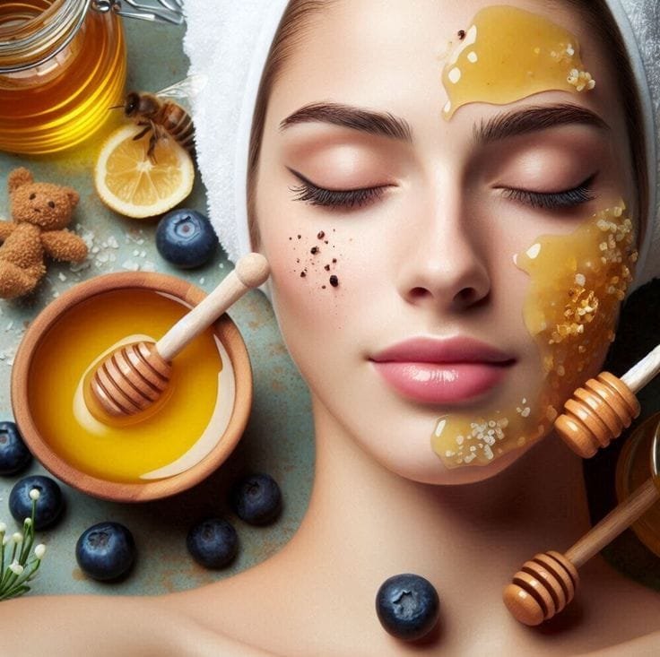 Homemade glowing skin tips