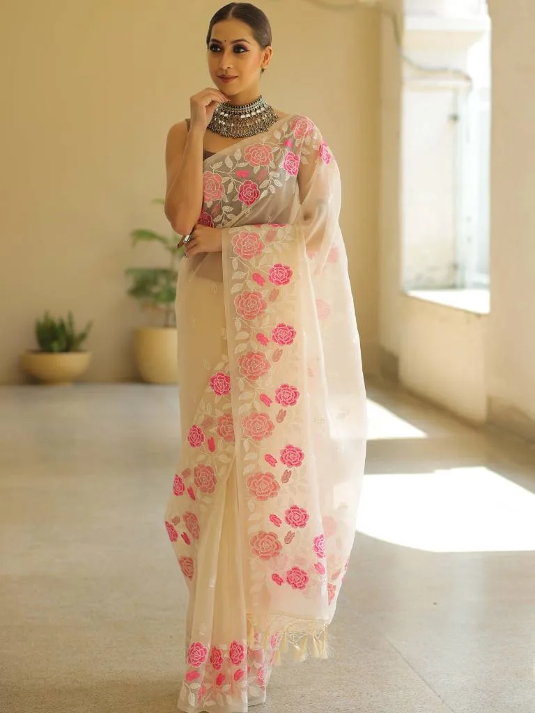 Organza Sarees