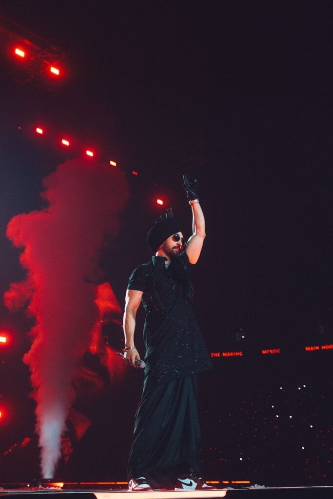 Diljit Dosanjh in a custom design from Raghavendra Rathore Jodhpur