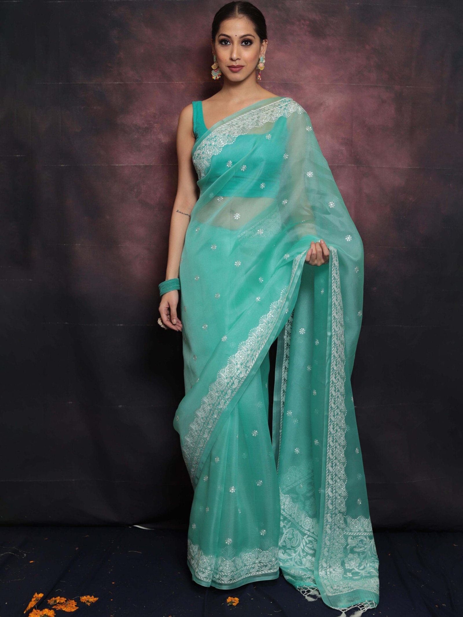 Organza Sarees